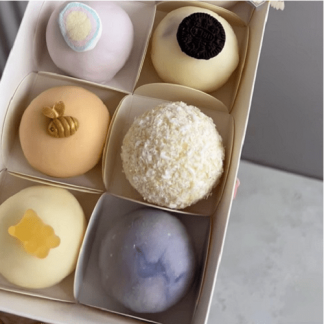 [Алина Макарова] Моти, май 2024. Обновления + Новый пакет бонусных начинок [Cake School]