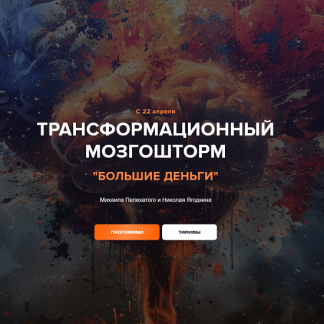 [Михаил Пелехатый, Николай Ягодкин] Трансформационный мозгошторм Большие Деньги (2024) [тариф "Лайт"]