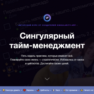 [Владимир Завертайлов] Сингулярный тайм-менеджмент (2024)