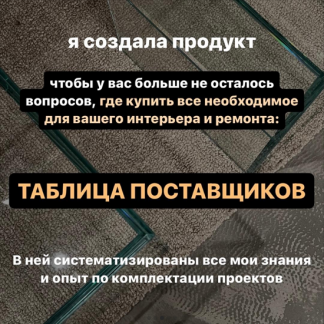 [Светлана Мамаенко] Таблица поставщиков (2024)