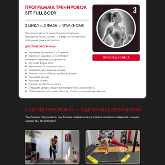 [Оксана Килина, Ирина Жукова] SFT Fullbody. 3 фаза (2024) [тариф "Home"]