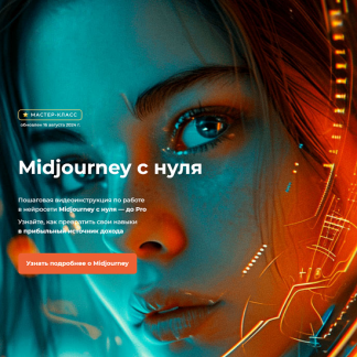 [Оксана Решетнёва] Midjourney с нуля (2024) [тариф "Старт"]