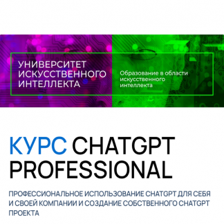 [Университет искусственного интеллекта] ChatGPT Professional (2024) [Тариф: Professional Light]