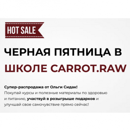 [Ольга Сидак] Черная пятница в школе Carrot.raw (2024) [Тариф Здоровье]