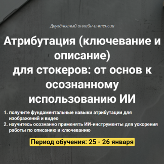 [Иван Жаборовский, Вадим Закиров] Атрибутация (ключевание и описание) для стокеров (день 2) (2025)