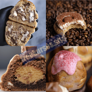 [Анастасия Воронова] Сборник печенья Nyc Style Cookies + Crumbl Style Cookies (2025) [LaFarine school]