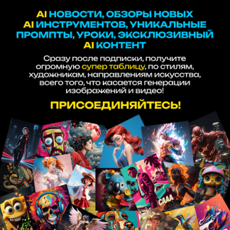 [Neyrograph] Подписка на контент Искусственный интеллект для творчества и заработка (июль 2025) [Тариф На связи с Нейрографом]