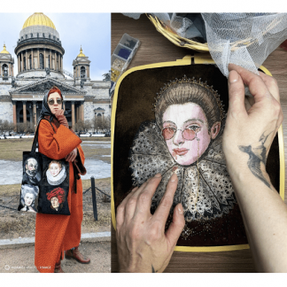 [Ольга Балабанова] Живописные картины на ткани (2025)