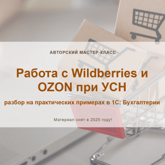[Алина Календжан] Работа с Wildberries и OZON при УСН (2025) [учетбеззабот.рф] [Видео без обратной связи]
