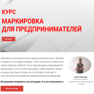 [Александр Бажин] Маркировка для предпринимателей (2024)