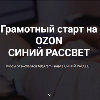 [Мария Плескач] 5 стратегических рычагов управления бизнесом на Ozon (2025) [Синий рассвет]