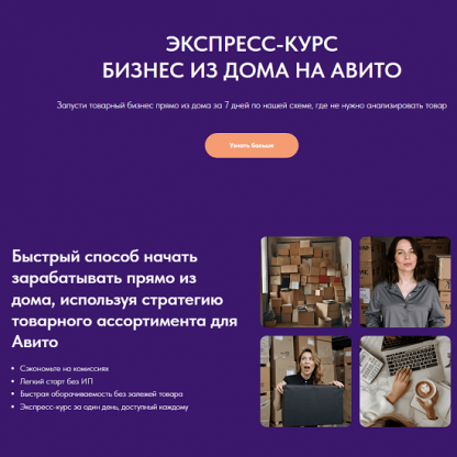 [Виктория Синицына, Валерия Кидинова] Бизнес из дома на Авито (2025)