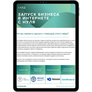 [Анастасия Николаева] Начало бизнеса в интернете с нуля: пошаговая инструкция (2025)