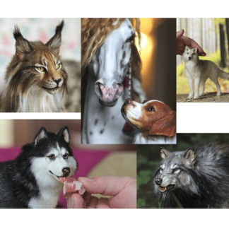 [Ольга Кобрина] Реалистичные и фэнтази фигурки животных (июнь 2025 и ранее)