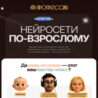 [Владимир Гынгазов] Нейросети по-взрослому (2025) [Тариф Только Мастер-класс]