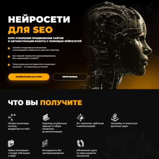 [Rush Academy] Нейросети для SEO (2025) [Тариф Plus]