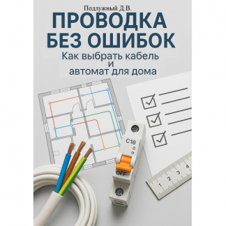 [Дмитрий Подлужный] Проводка без ошибок. Как выбрать кабель и автомат для дома (2025)