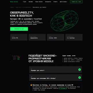 [Виталий Лихачев] Observability, как в BigTech (2025) [Balun.Courses] [Тариф Стандарт]