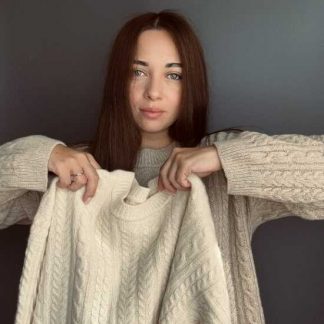 [Karina_vyazhet] Джемпер Косички (2025)