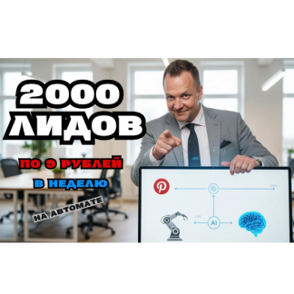 [Дмитрий Попов] Pinterest на Автопилоте: получайте лиды по 9₽ вместо 400 (2025) [AI Бизнес Стратег]