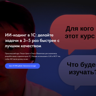 [Олег Филиппов, Петр Цап] Основы программирования с помощью ИИ в 1С:Предприятие (2025)
