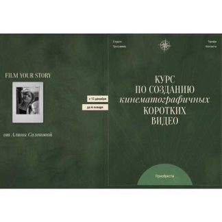 [Алина Солопова] Курс по созданию кинематографичных коротких видео (2024) [Тариф I am an artist]