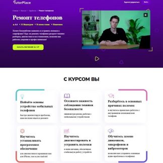 [Илья Басманов] Ремонт телефонов (2026) [TutorPlace]