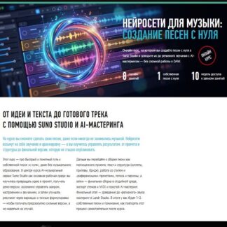[Артур Орлов] Нейросети для музыки: создание песен с нуля (2026) [profileschool]