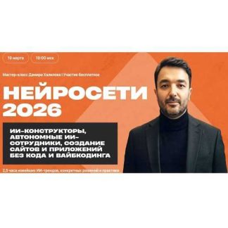 [Дамир Халилов] Нейросети 2026 [Тариф Премиум]