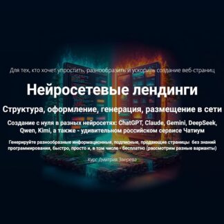 [Дмитрий Зверев] Нейросетевые лендинги (2026)