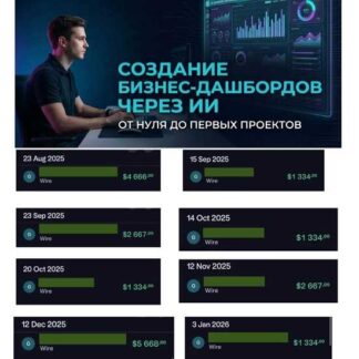 [Comprador] Создание бизнес-дашбордов через ИИ: от нуля до первых проектов (2026) [Авторская]