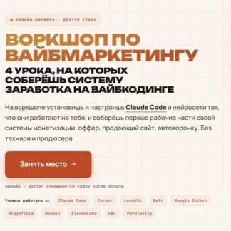 [Иван Сергеев] Вайбмаркетинг (2026) [Тариф Vip]