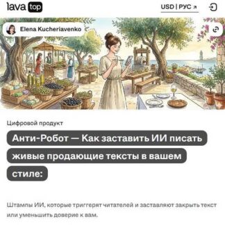[Елена Кучеренко] Анти-Робот — Как заставить ИИ писать живые продающие тексты в вашем стиле (2026)