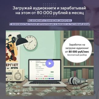 [Егор Астахов] Загружай аудиокниги и зарабатывай на этом от 80 000 рублей в месяц (2026)