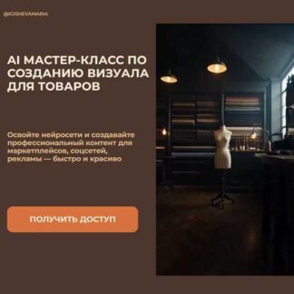 [Мария Игишева] AI Мастер-класс по созданию визуала для товаров (2026)